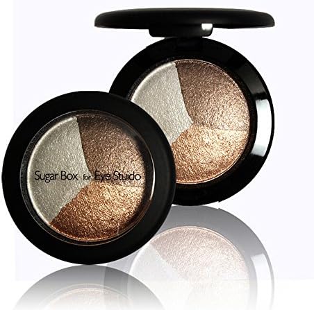 Viproo® Professional 3 Colors Matte Pigment Glitter Eyeshadow Eye Glitter Shimmer Cosmetics Eye Makeup Palettes#01