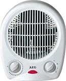 Produkt-Bild: AEG Heizl&uuml;fter 1000/2000W wei&szlig; mit &Uuml;berhitzungsschutz und Frostschutzschaltung