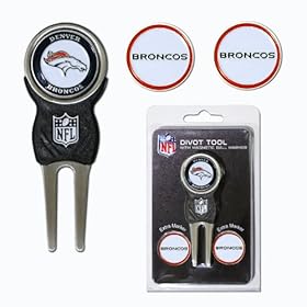 Click here to buy NFL Denver Broncos Signature Divot Tool and 2 Extra Markers.