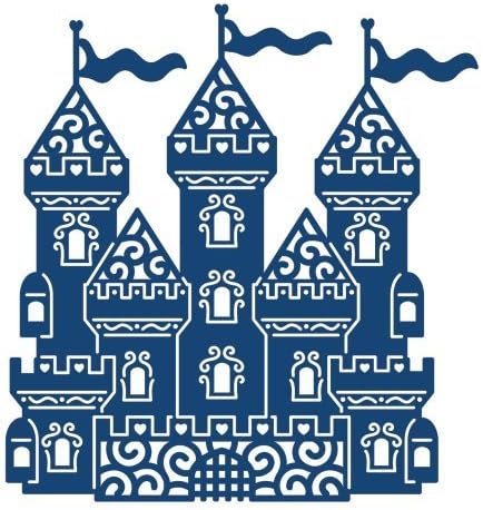 Fairy Castle: Tattered Lace Metal Die Paper Card Cutting Stephanie Weightman by Tattered Lace