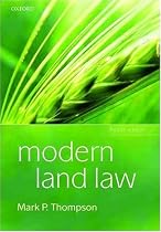 Modern Land Law
