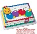 Baby Einstein Cakes - 2 Piece Re-Usable Licensed Cake Topper - Includes 1 Caterpillar Head and 1 School Board Pic - TWO PIECES TOTAL