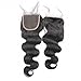 Beata Hair 130% Density 4x4inch Body Wave Lace Closure 7A Grade Brazilian Virgin Human Hair Closure