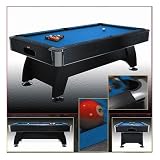 BCE 7ft Deluxe Black Cat Pool Table
