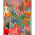 Garden Color Study III - 16 x 20"
