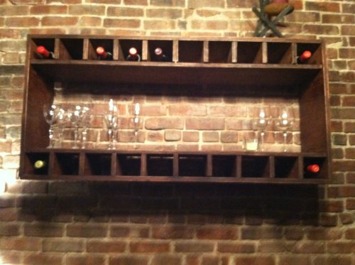 See Wall Mount Wine Rack