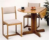 Home Elegance 100AD-3 3PCS Oak Dining Set
