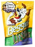 Beggin' Littles, Bacon Flavor Dog Snacks, 6-Ounce Bags (Pack of 10)