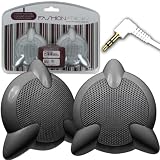 Fashionation Universal iPod / MP3 Star Speakers - Silver (fls)