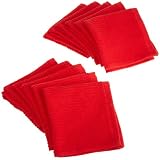 BardwilCottonBarmop,Packof12Dishcloths,Poppy