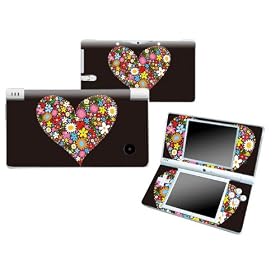 Bundle Monster Nintendo Ndsi Dsi Nds Ds i Vinyl Skin Case Art Decal Cover Sticker Protector Accessories - Flowers Heart