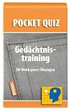 POCKET-QUIZ: GEDAECHTNISTRAINING: 50 Konzentrations�bungen title=