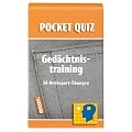 POCKET-QUIZ: GEDAECHTNISTRAINING: 50 Konzentrations�bungen