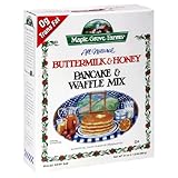Maple Grove Farms Pancake Mix Buttermilk & Honey, 24-Ounce (Pack of 6)