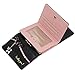 ETIAL Womens Faux Leather Cute Kitty Bowknot Small Wallet Coin Card Holder Black