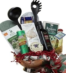 Art of Appreciation Gift Baskets Pasta Perfecto Italian Dinner for Two
