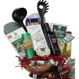 Art of Appreciation Gift Baskets Pasta Perfecto Italian Dinner for Two