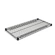 Alera Industrial Wire Shelving Extra Wire Shelves, 36W X 18D, Black, 2 Shelves/Carton