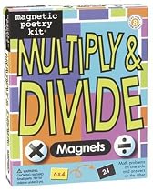 Magnetic Poetry Multiply & Divide Magnets