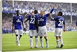 Box Canvas Print of Football - Everton v Newcastle United Barclays Premier League - Goodison Park -... from Everton ePhoto