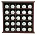 Longridge Balls Wood Cabinet 25 Ball