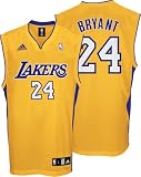 Kobe Bryant Los Angeles Lakers Gold Replica Adidas NBA Jersey