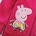 Peppa Pig beautiful peppa pig girl spring autumn new hoody jacket,Fuchsia,3/4Y