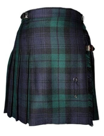 Ladies Mini Kilt in Pure New Wool.