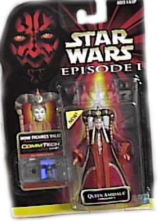 51BN1NVM0HL Star Wars Episode 1 Coruscant Queen Amidala Action Figure