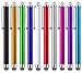 AAAcase Fiber Tip Series WE90GT0 Precision Stylus Pens for All Touch Screen Capacitive Devices (10 Colors)