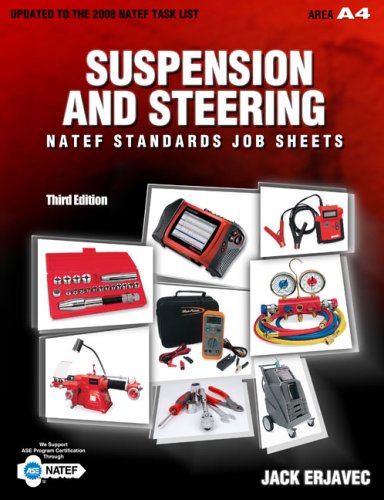 NATEF Standards Job Sheets Area A4: Suspension and Steering - Delmar Cengage Learning - 1435483197 - ISBN:1435483197