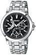 Seiko Le Grand Sport Retrograde Day/Date Steel Black Mens Watch SNT001
