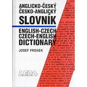 English-Czech and Czech-English Dictionary: Thumb Index