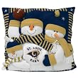 St. Louis Rams Snowman Family Pillow