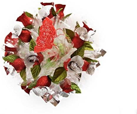 Artfully Delicious Arrangements Edible Candy Bouquet Gift Basket "Sweet True Love" - Candy Filled Vase - Kosher Large