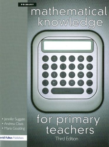 Mathematical Knowledge for Primary Teachers