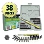 38 Piece Deluxe Number and Letter Metal Stamping Set