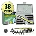 38 Piece Deluxe Number and Letter Metal Stamping Set
