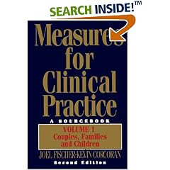 Measures for Clinical Practice, 2nd Ed., Vol. 1 (Measures for Clinical Practice)