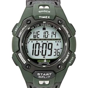Timex Men's Ironman SHOCK 30-Lap Fast Wrap Watch #T5J401