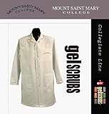 Mt. Saint Mary Blue Knights Long Lab Coat from GelScrubs - B000BJFSDE