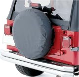Outland Spare Tire Cover - 27-29 Inch Denim Black