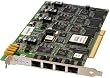 Chase Research PCI-Ras8 Multi-Modem Card For PCI Bus with 8 Integrated Modems