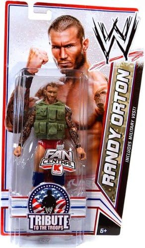 Mattel WWE Wrestling Exclusive Tribute To The Troops Action Figure Randy Orton [GREEN Vest]