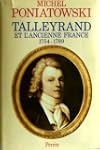 Talleyrand et l'ancienne France, 1754...