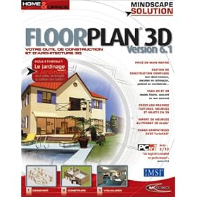 Floorplan 3D version 6.1 + Le Jardinage version 1