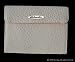 Premium White Faux Ostrich Skin Shear Case