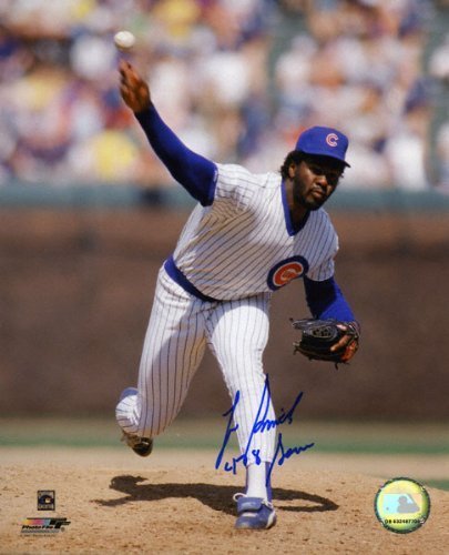 Lee Smith Chicago Cubs Autographed 8x10 Photo w/ Inscription 