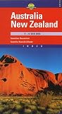 Australia - New Zealand Road & Travel Map by Cartographia (Cartographia International Road Map)