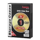 Electronics : Hama DVD Slim Cases, pack of 5